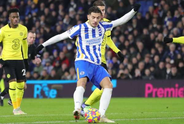 Mois&eacute;s Caicedo cumpli&oacute; su segundo partido como suplente en el Brighton