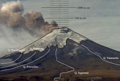 Instituto Geof&iacute;sico report&oacute; actividad volc&aacute;nica del Cotopaxi