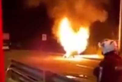 Queman el veh&iacute;culo de unos presuntos delincuentes en Cuenca