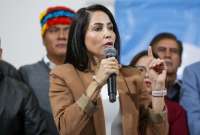 Luisa González, presidenta de la RC5, ha reiterado su apoyo al régimen venezolano de Nicolás Maduro.