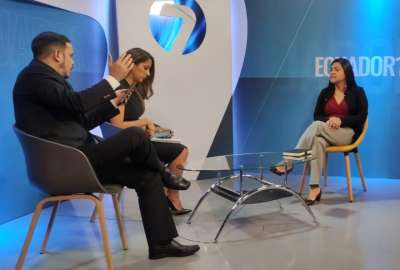 Gabriela Cadena, presidenta de la Comisi&oacute;n Ciudadana, habl&oacute; de las amenazas en su contra.