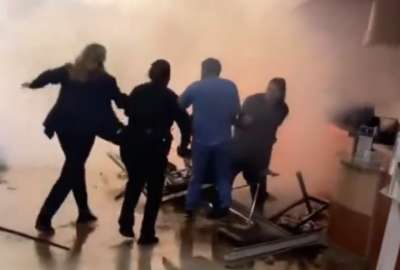 EE.UU.: un veh&iacute;culo se estrell&oacute; en la sala de urgencias de un hospital