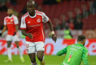 Enner Valencia anot&oacute; un gol con el Internacional
