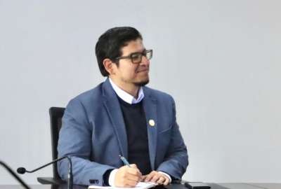 El ministro de Educaci&oacute;n. Daniel Calder&oacute;n habl&oacute; del regreso a las aulas.