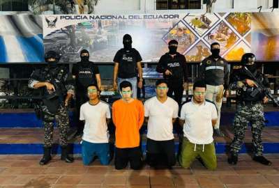 Miembros de la UNASE aprehendieron a cuatros sujetos posiblemente vinculados a los delitos de extorsi&oacute;n y secuestro