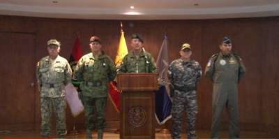 Fuerzas Armadas y Polic&iacute;a respaldan muerte cruzada y advierten que no permitir&aacute;n hechos violentos