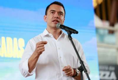 Presidente Daniel Noboa llam&oacute; a movilizaci&oacute;n ciudadana en defensa de leyes de seguridad