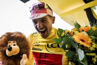 Carapaz: primer latinoamericano en romper r&eacute;cords en el ciclismo mundial