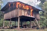 Campamentos clandestinos fueron destruidos en Alto Punino