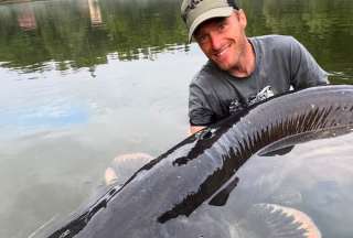 &iexcl;Tremendo Bagre! fue atrapado por un pescador checo