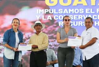 Ministerio de Ambiente oficializa la condonaci&oacute;n de deuda para las juntas de riego y drenaje en Daule