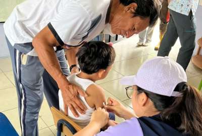 1 mill&oacute;n 600 mil ni&ntilde;os fueron vacunados contra poliomielitis, sarampi&oacute;n y rubeola en dos semanas