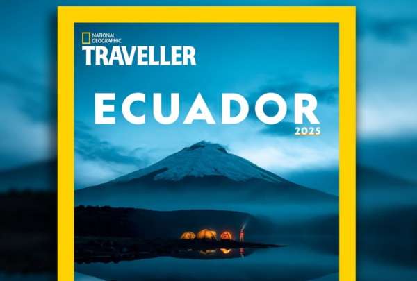 El volc&aacute;n Cotopaxi sali&oacute; en la portada del National Geographic Traveller.