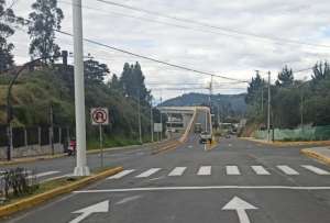 Se colocar&aacute; la se&ntilde;alizaci&oacute;n en el nuevo intercambiador de la Autopista General Rumi&ntilde;ahui.