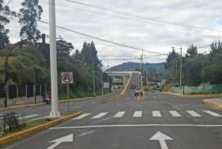 Nuevo intercambiador de la Autopista General Rumi&ntilde;ahui est&aacute; cerrado