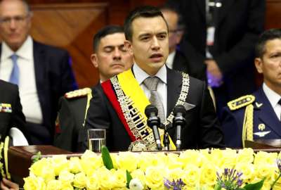 El presidente Daniel Noboa anunci&oacute; el env&iacute;o de una ley econ&oacute;mica urgente. 