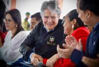 El presidente Guillermo Lasso entreg&oacute; los t&iacute;tulos de propiedad este mi&eacute;rcoles 30 de agosto dle 2023.