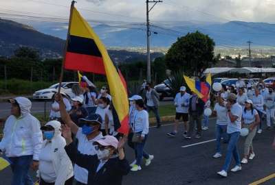 En varias ciudades del Ecuador se desarroll&oacute; la &ldquo;Marcha por la Paz&rdquo;