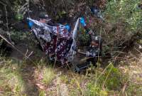El cuerpo de María Belén Bernal fue encontrado envuelto en una cobija.