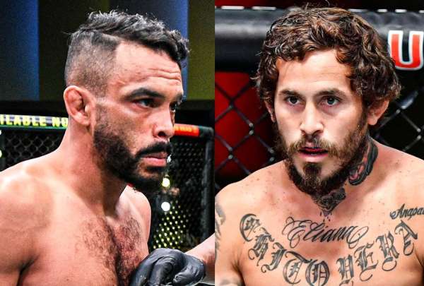 Marlon Vera (der.) se enfrentar&aacute; con el estadounidense Rob Font