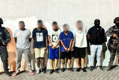 45 detenidos en megaoperativo contra la extorsi&oacute;n