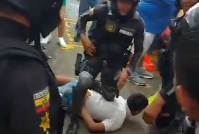 Como en las pel&iacute;culas, la polic&iacute;a capturo a un antisocial luego de una persecuci&oacute;n en moto.
