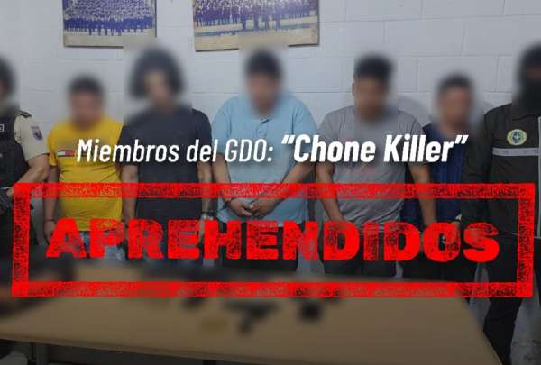 Operativo permiti&oacute; la captura de cinco supuestos miembros de los&nbsp;&ldquo;Chonekillers&rdquo;.