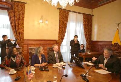 Delegaci&oacute;n de Congresistas estadounidenses visita Quito