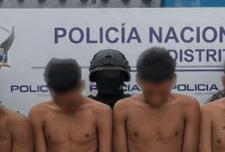 Nueve personas de alta peligrosidad son capturadas en Dur&aacute;n