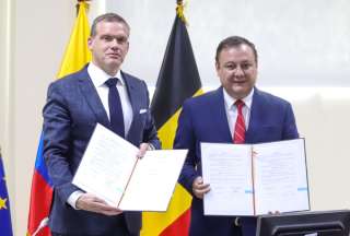 Ecuador y B&eacute;lgica firman convenio para combatir delincuencia organizada transnacional