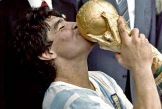 Revelan un audio que Maradona le mand&oacute; a la banda 'Las Pastillas del Abuelo'