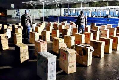 Autoridades incautaron 770.000 cigarrillos de contrabando en Tulc&aacute;n