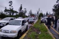 Se registr&oacute; un accidente de tr&aacute;nsito en el sector de Gu&aacute;pulo
