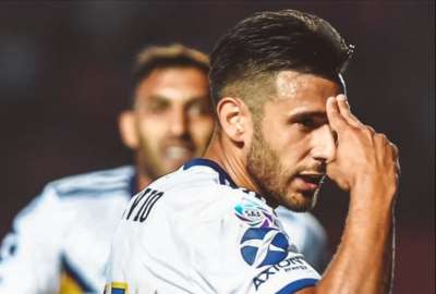 'Toto' Salvio est&aacute; pr&oacute;fugo tras atropellar a su esposa