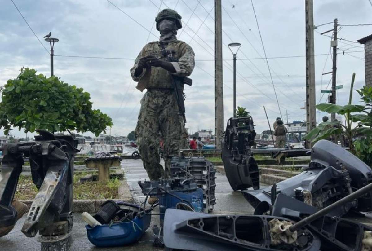 La Armada ejecutó el operativo Huracán en La Fragata