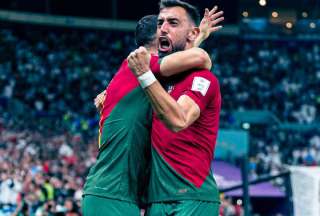 Portugal vencio 2-0 a Uruguay y se clasific&oacute; a octavos de final