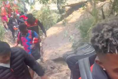 VIDEO: Los jugadores de Libertad caminaron por el monte para llegar a Cuenca