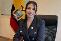 Sariha Moya es la nueva ministra de Econom&iacute;a y Finanzas