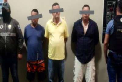 Tres miembros de Los Choneros fueron detenidos