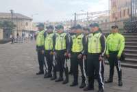 Policías y agentes de Tránsito se desplegaron en un operativo conjunto.