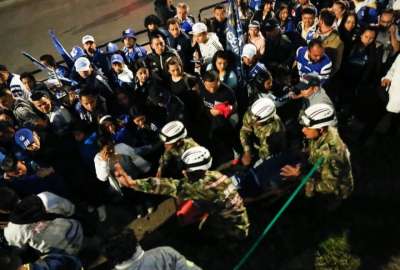 Hinchas de Millonarios y Atl&eacute;tico Nacional de Medell&iacute;n protagonizaron percances