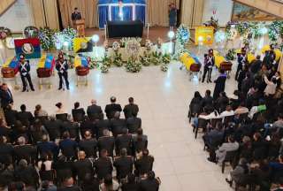 Se levant&oacute; capilla ardiente en honor a los soldados ca&iacute;dos en Orellana