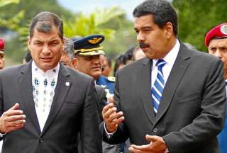 Rafael Correa reconoci&oacute; a Nicol&aacute;s Maduro como presidente de Venezuela