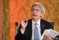 Presidente Guillermo Lasso: &ldquo;No quisiera que se diga que dict&eacute; muerte cruzada para evitar un juicio pol&iacute;tico&rdquo;