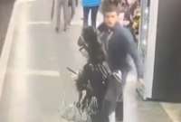 Un hombre agredió a mujeres en el Metro de Barcelona.
