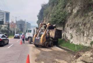 Cierre parcial en el t&uacute;nel Guayasam&iacute;n por trabajos en la v&iacute;a