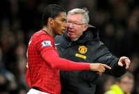 Antonio Valencia dese&oacute; un feliz cumplea&ntilde;os a Alex Ferguson