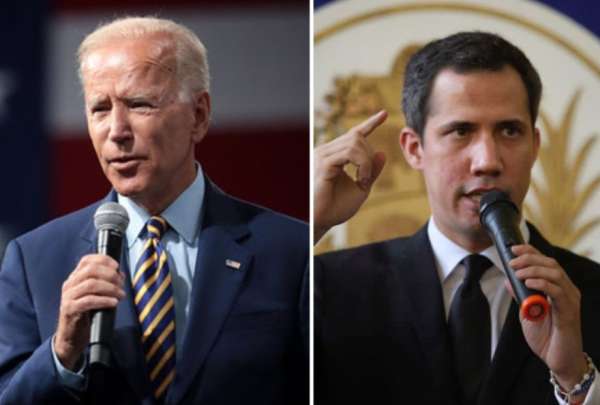 Joe Biden reitera el apoyo de EE.UU. a Juan Guaid&oacute; como presidente interino de Venezuela