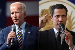 Joe Biden reitera el apoyo de EE.UU. a Juan Guaid&oacute; como presidente interino de Venezuela