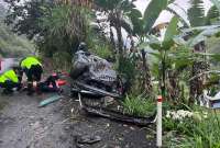 El Ecu 911 gestiona ayuda y logística en los accidentes que ocurren en Ecuador.